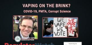 Time Running Out? | COVID-19, PMTA, Suspect Science | RegWatch (Live)