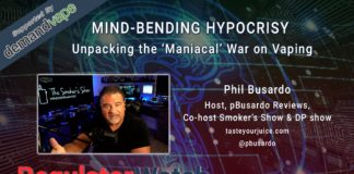Mind-Bending Hypocrisy | Unpacking the ‘Maniacal’ War on Vaping | RegWatch (Live)