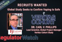 Recruits Wanted | Global Study Seeks to Confirm Vaping Is Safe | RegWatch (Live)