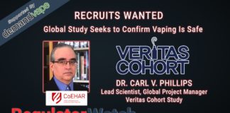 Recruits Wanted | Global Study Seeks to Confirm Vaping Is Safe | RegWatch (Live)