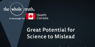 Great Potential for Science to Mislead | WholeTruth 4 Health Canada