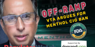 Off-Ramp | VTA Argues for Menthol Cig Ban, Plus FDA Roundup | RegWatch