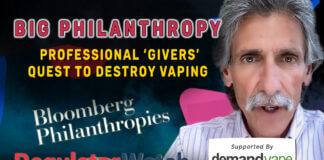 Big Philanthropy | Professional ‘Givers’ Quest to Destroy Vaping | RegWatch