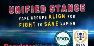 Unified Stance | Vape Groups Align for Fight to Save Vaping | RegWatch
