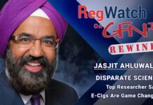 Disparate Science | Top Researcher Says E-Cigs Are Game Changer | RegWatch Rewind