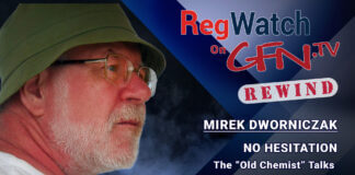 No Hesitation | The “Old Chemist” Talks Safety & Efficacy of Vaping | RegWatch on GFN.TV